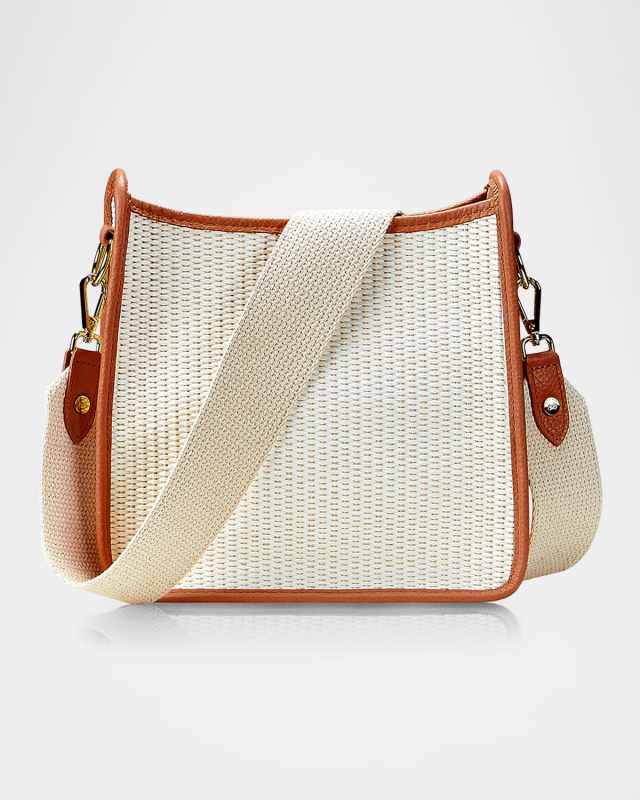 Elle Raffia Crossbody Bag